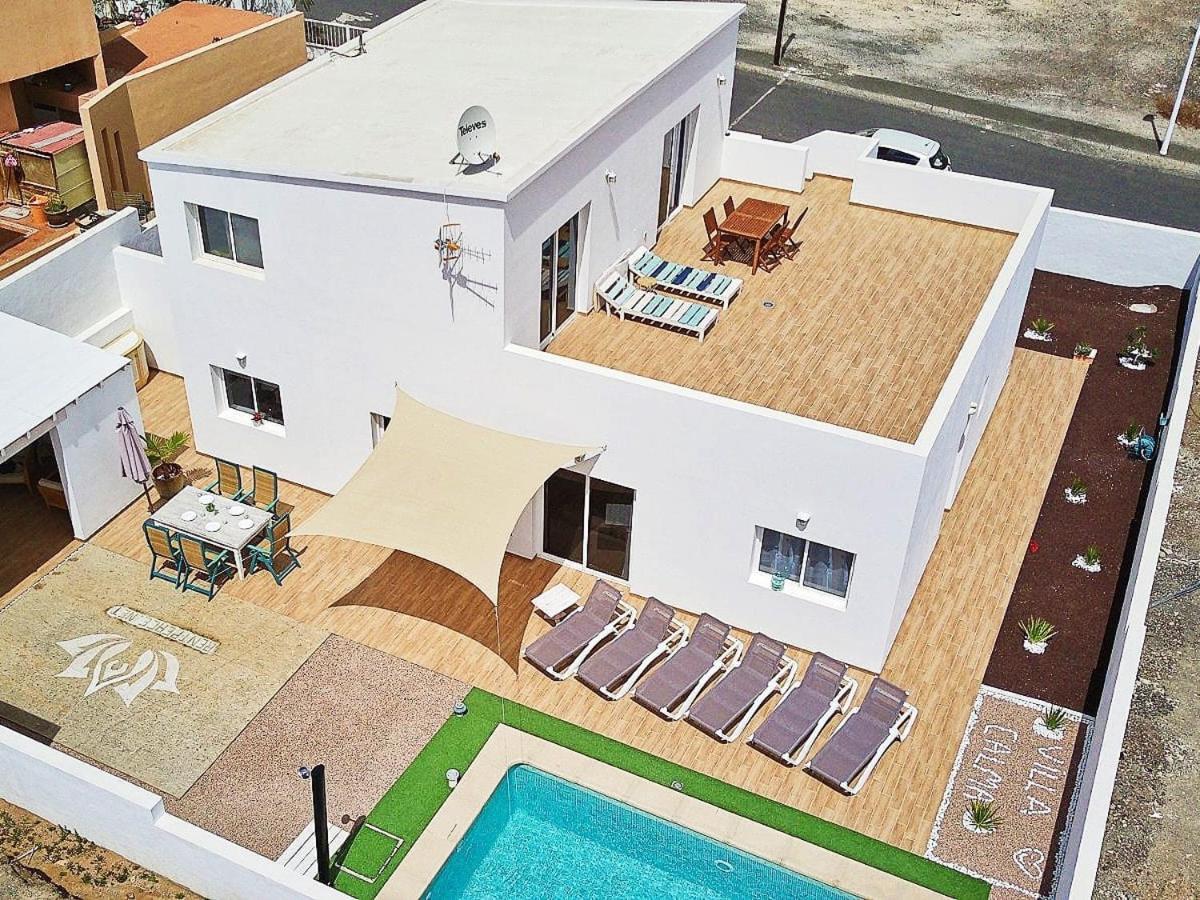 Villa Calma Climatized Pool Private Jacuzzi Spa In Tarajalejo Tuineje 外观 照片
